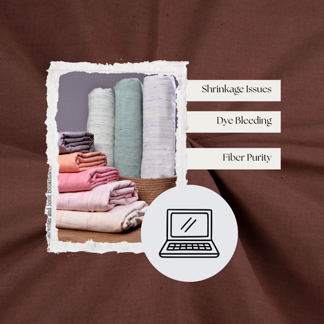 B2B sourcing workflow for khadi fabric showing sampling, verification, and bulk production stages