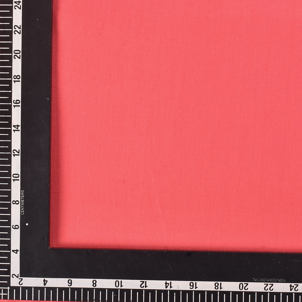 PLAIN PINK KHADI COTTON 90 GSM HANDWOVEN FABRIC