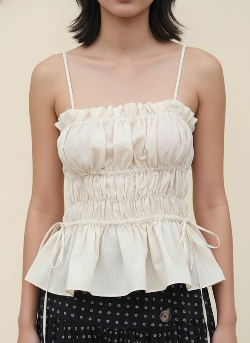 Gathered & Tiered Top