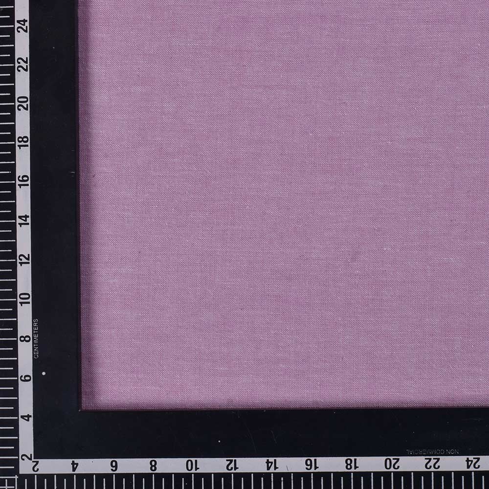 PLAIN PINK PURE COTTON 76 GSM HANDWOVEN FABRIC