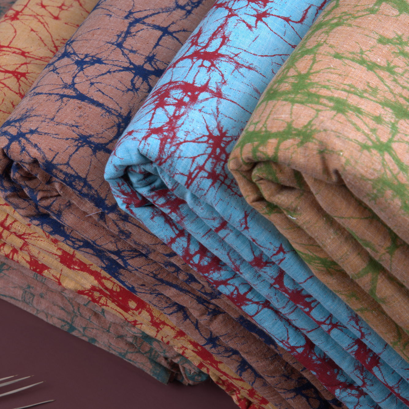 Handprinted Batik Fabric Swatchkit