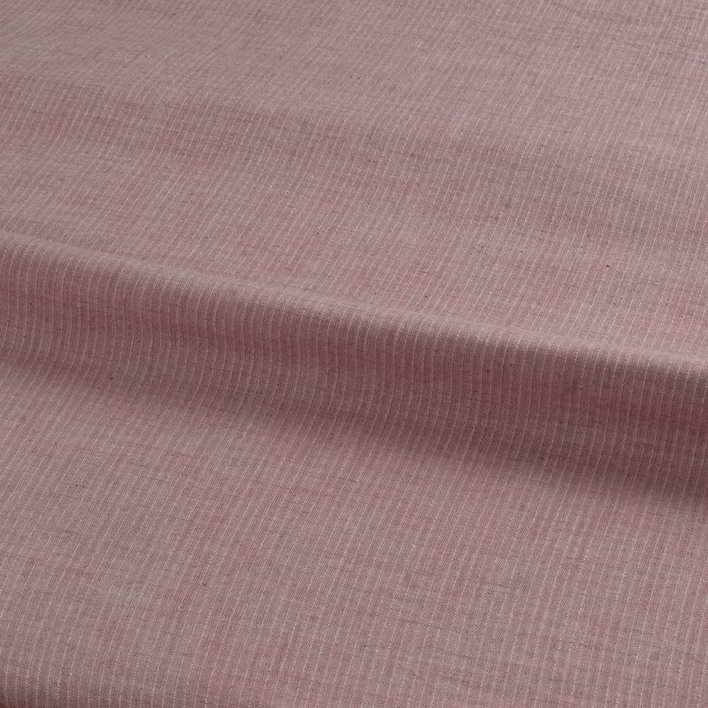 STRIPE LIGHT PINK PURE COTTON 90 GSM HANDWOVEN FABRIC R4