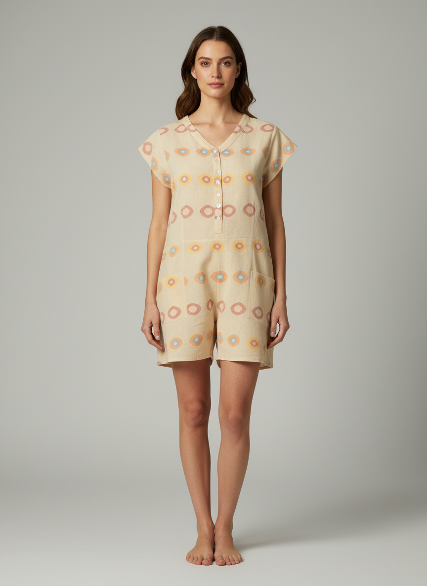 Jamdani Romper