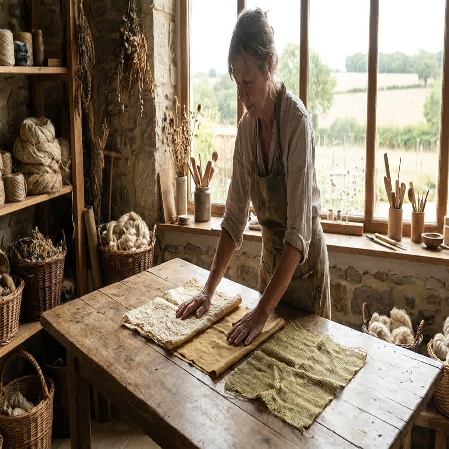Raw vs. Tussar vs. Eri: A Comparative Guide for B2B Sourcing — Anuprerna handloom