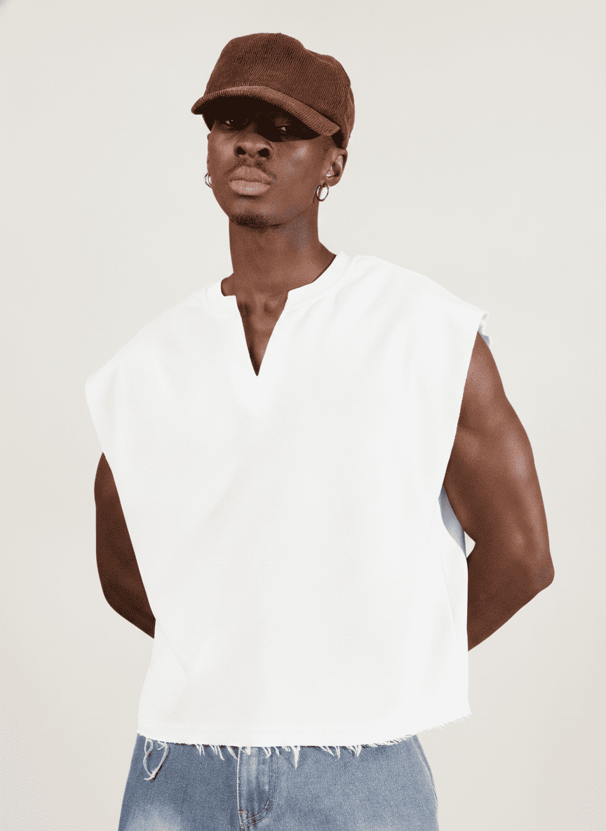 Sleeveless Casual T-Shirt