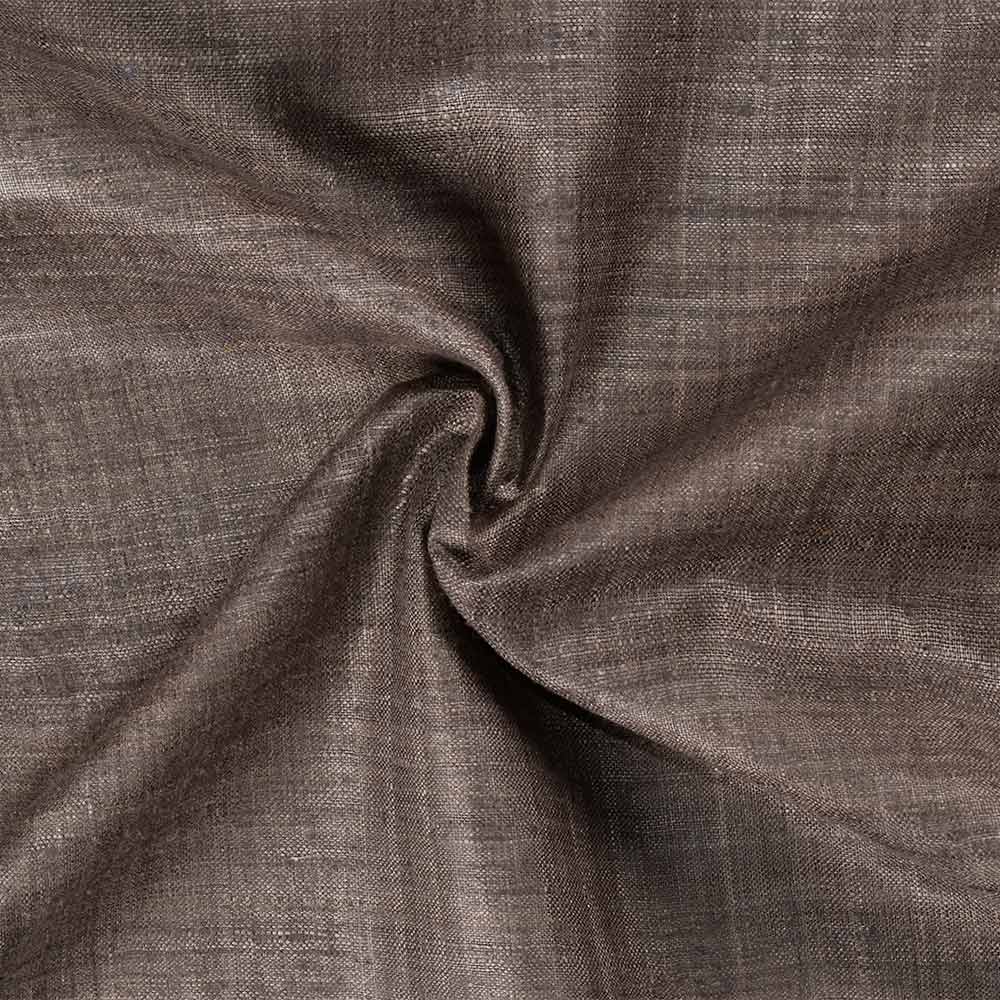 Plain Brown Pure Matka 110 GSM Handwoven Fabric 21