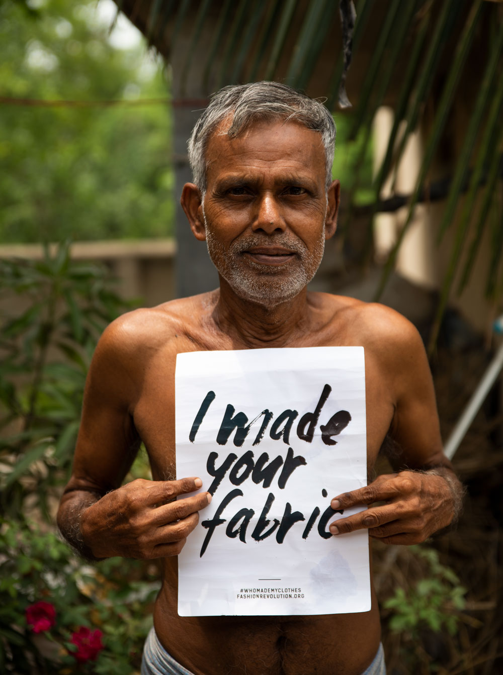 CHAMBRAY PINK PURE COTTON 110 GSM HANDWOVEN FABRIC