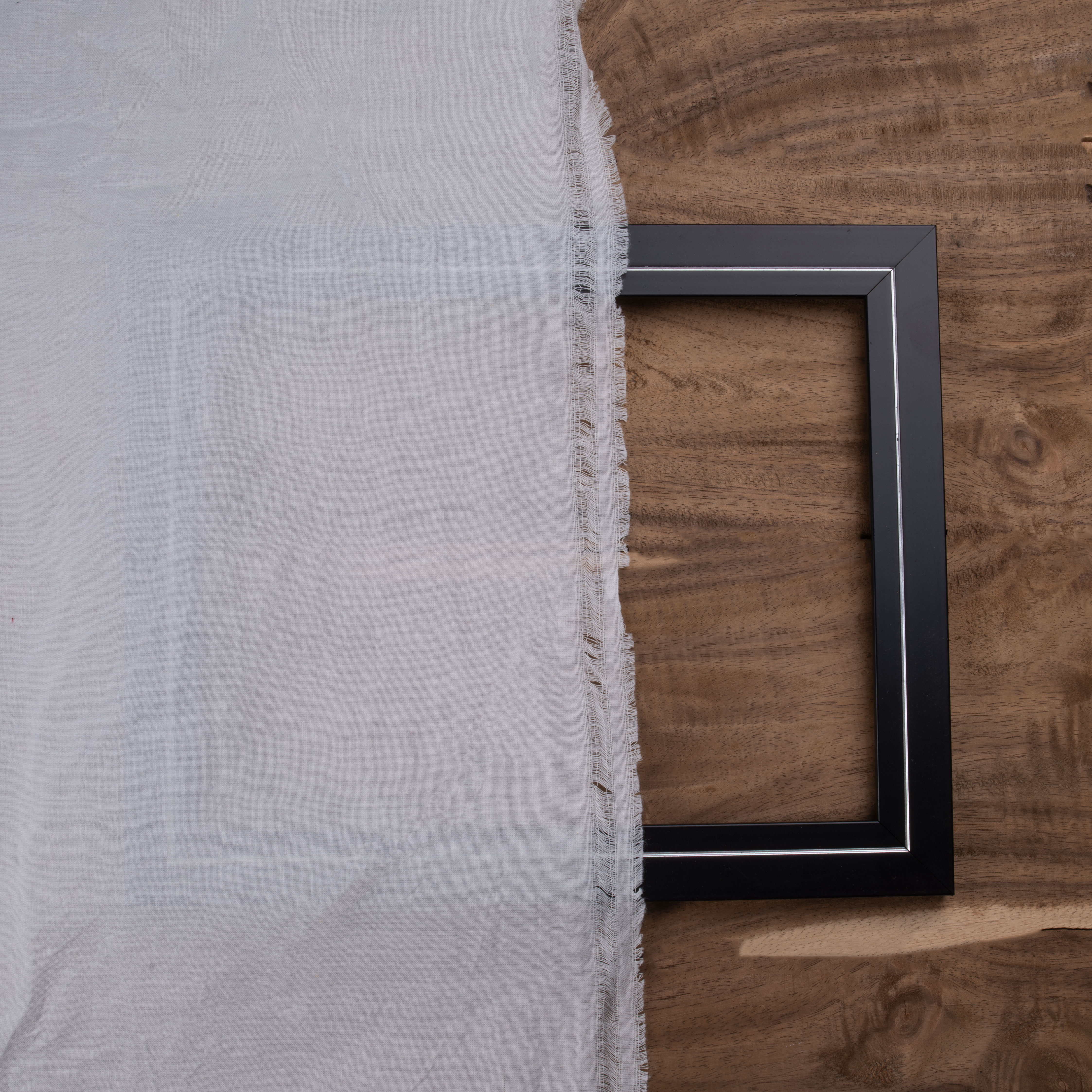 WHITE Muslin PURE COTTON 98 GSM HANDWOVEN FABRIC - BLEACHED, DYEABLE