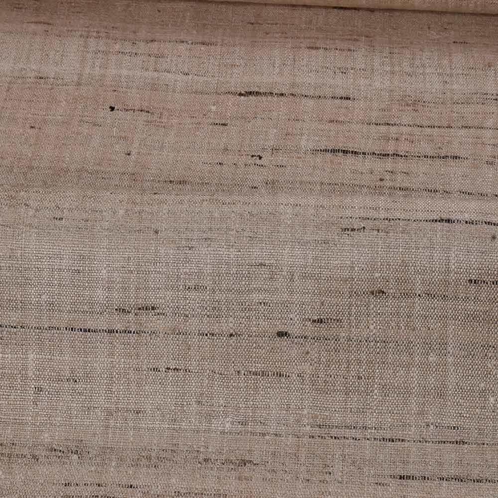 PLAIN NATURAL KETYA & MATKA SILK 120 GSM HANDWOVEN FABRIC 10