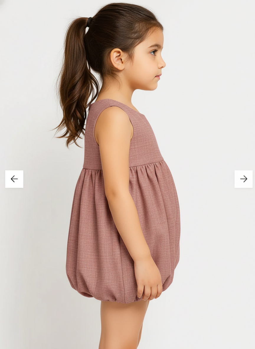 Kids Bubble Short Dress