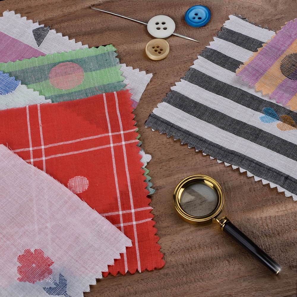 Handwoven Jamdani Fabric Swatches