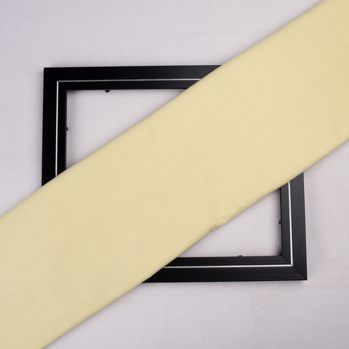 PLAIN LIGHT YELLOW NATURAL MARIGOLD, PALASH, MALLOTUS DYED 115 GSM COTTON FABRIC