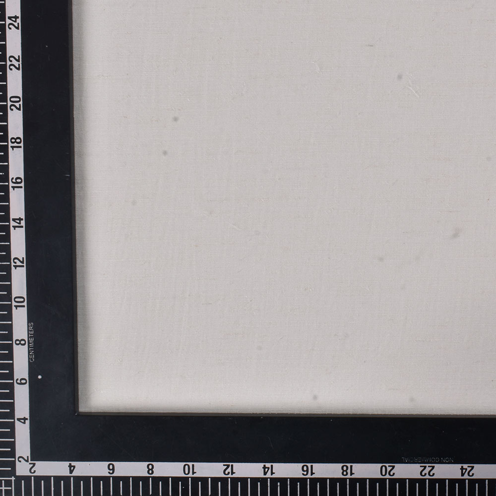 PLAIN WHITE HEMP, BAMBOO & COTTON 115 GSM HANDWOVEN FABRIC