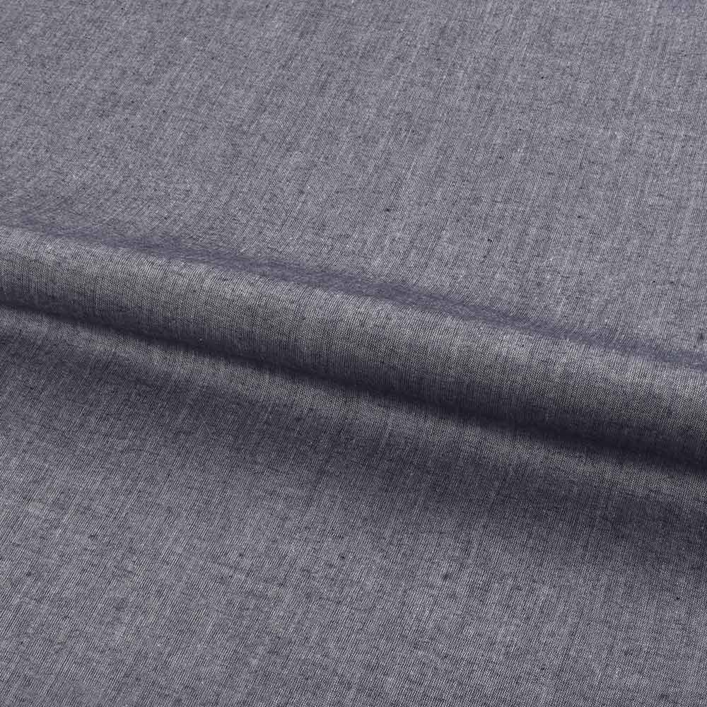 PLAIN GREY PURE COTTON 78 GSM HANDWOVEN FABRIC