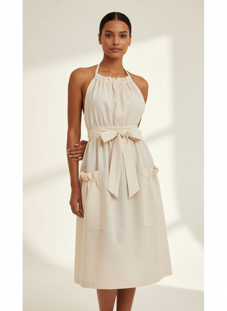 Country Baker Gathered Apron