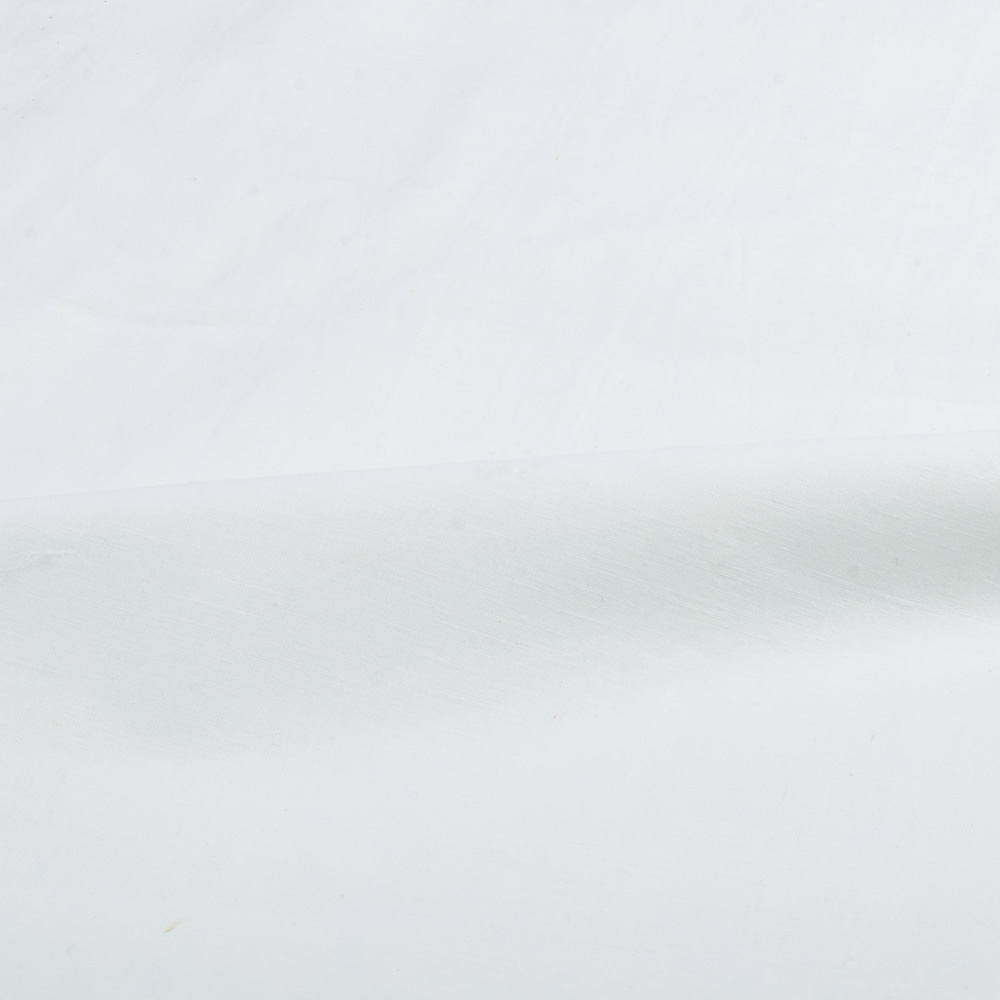 White Calico Khadi 105 GSM Cotton Fabric - Bleached White & Dyeable
