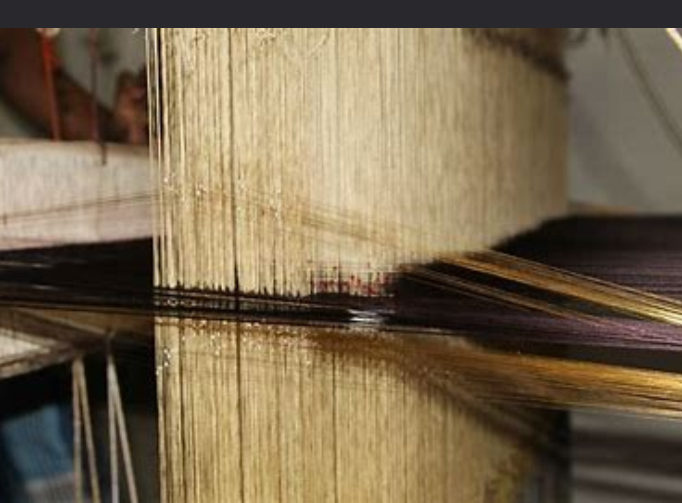 Tussar Silk Fabric Weaving