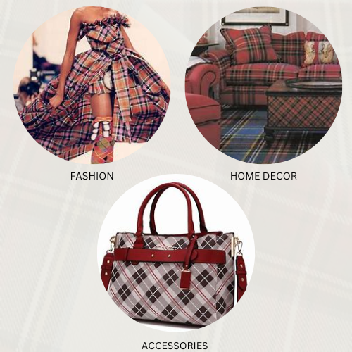 Plaid Fabric in Fashion, Home Decor & Accessories