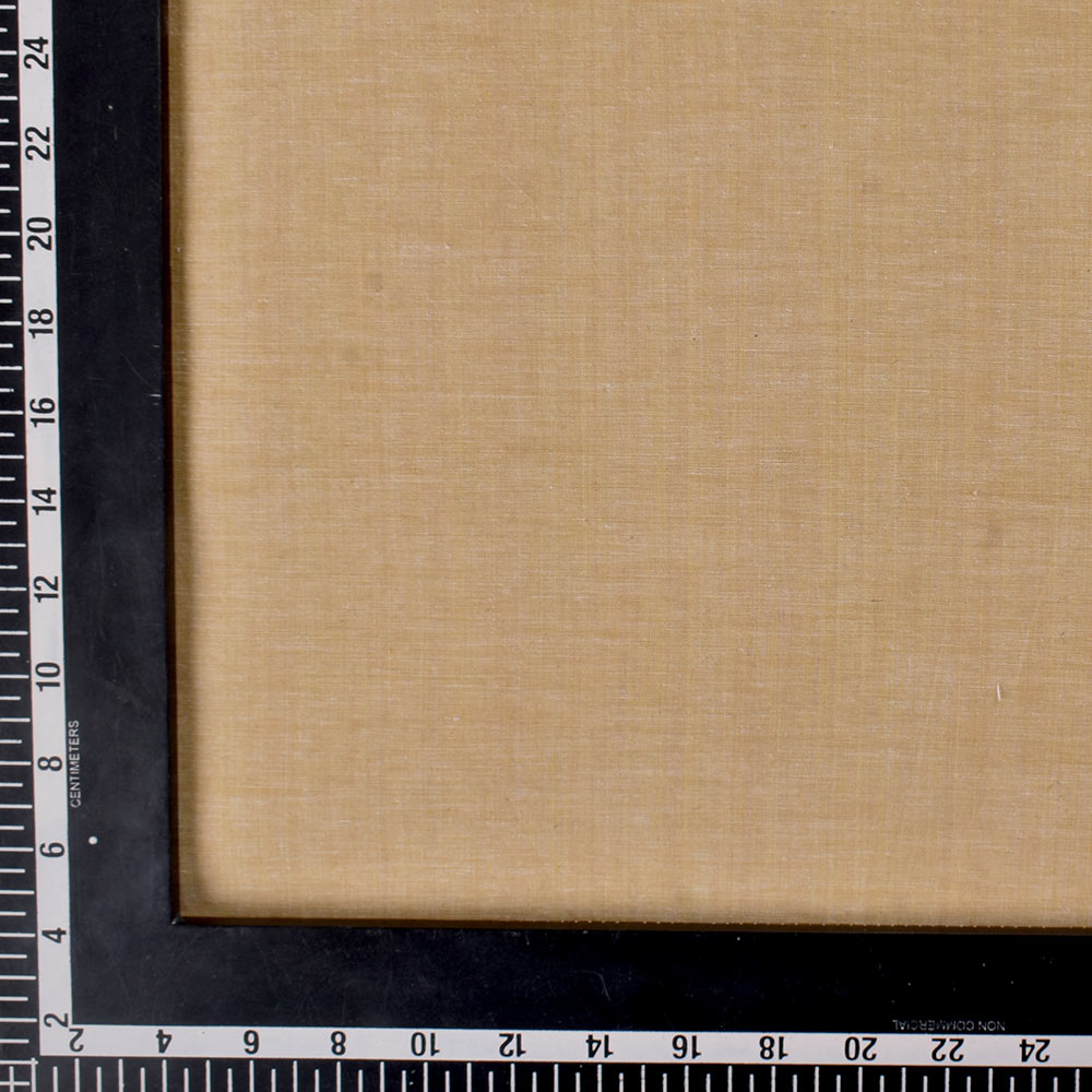 CHAMBRAY YELLOW KHADI COTTON 62 GSM HANDWOVEN FABRIC