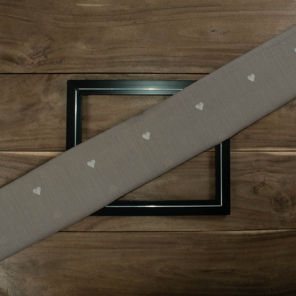 Geometric Grey Jamdani Pure Cotton 55 GSM Fabric 12B