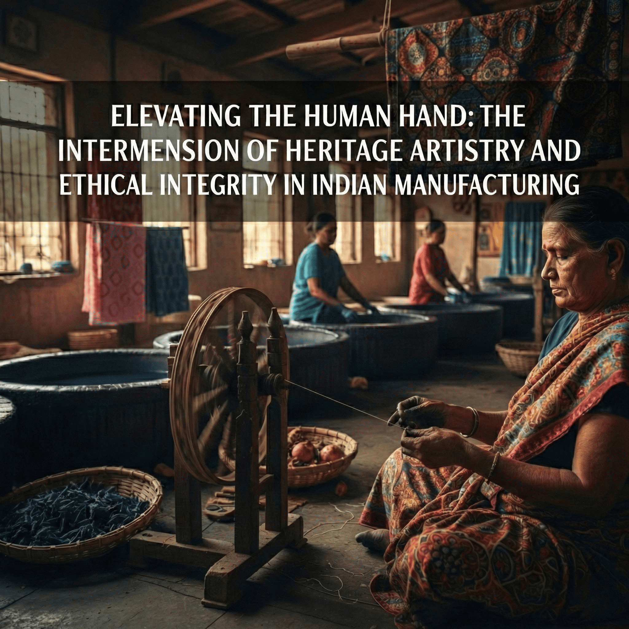 Artisan Indian textile: screen printing vs digital printing ethical standards