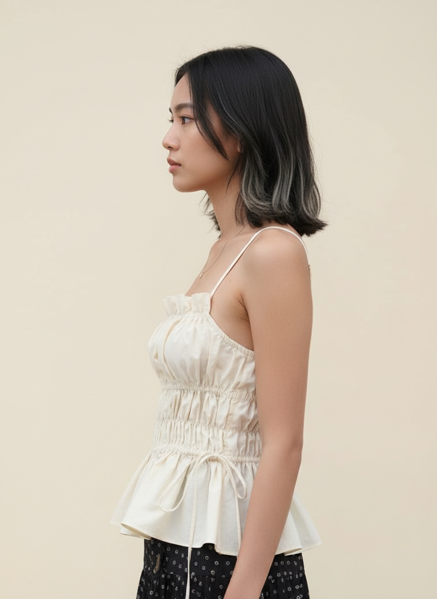 Gathered & Tiered Top