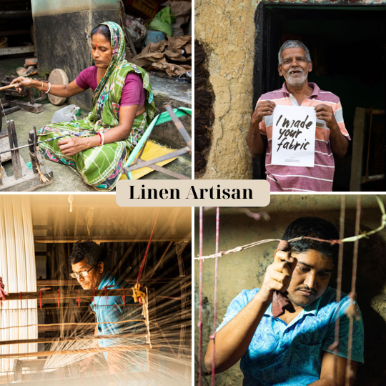Anuprerna's Linen Fabric Artisans