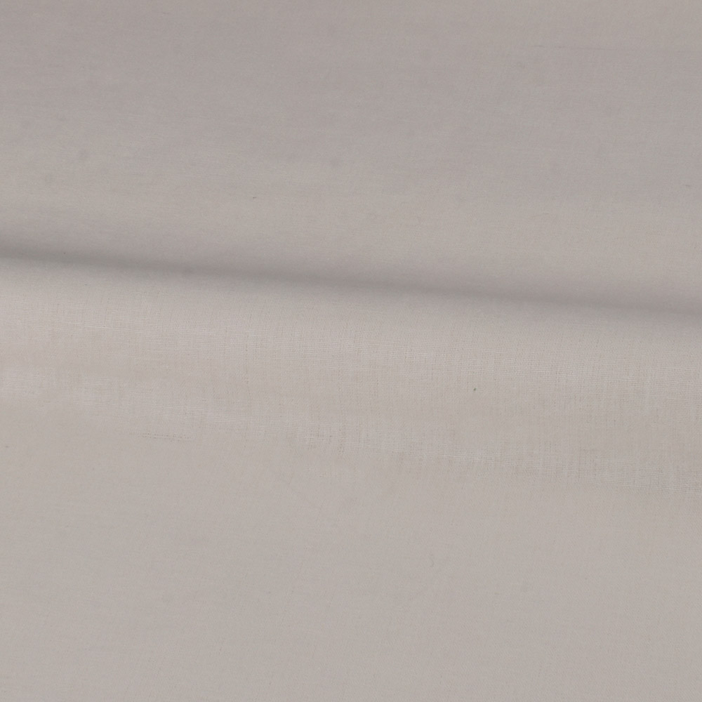 PLAIN NATURAL MATKA SILK & COTTON BLEND 120 GSM HANDWOVEN FABRIC