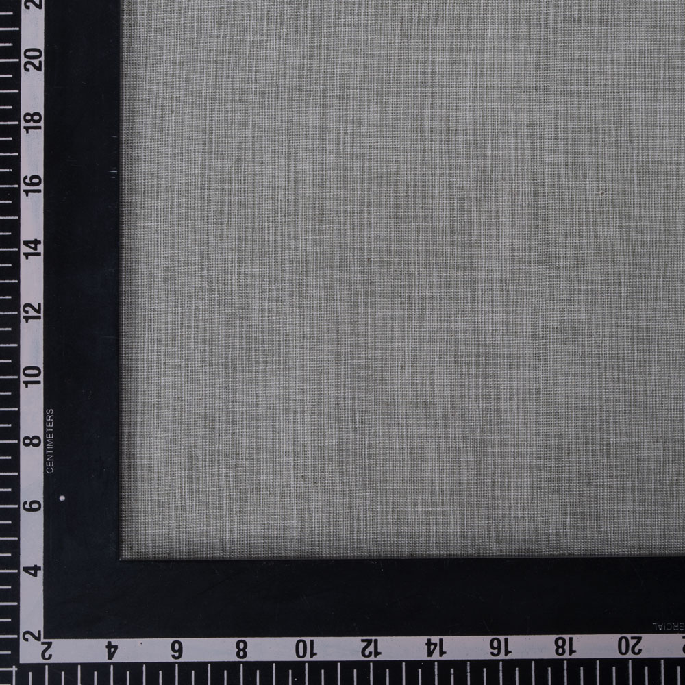 CHAMBRAY GREY PURE COTTON 103 GSM HANDWOVEN FABRIC 19