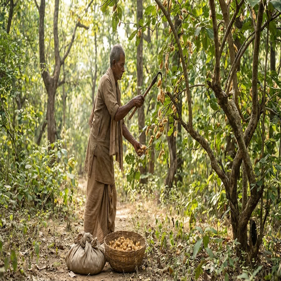 The Wild Roots: Tracing Tussar Silk Origin in India — Anuprerna handloom