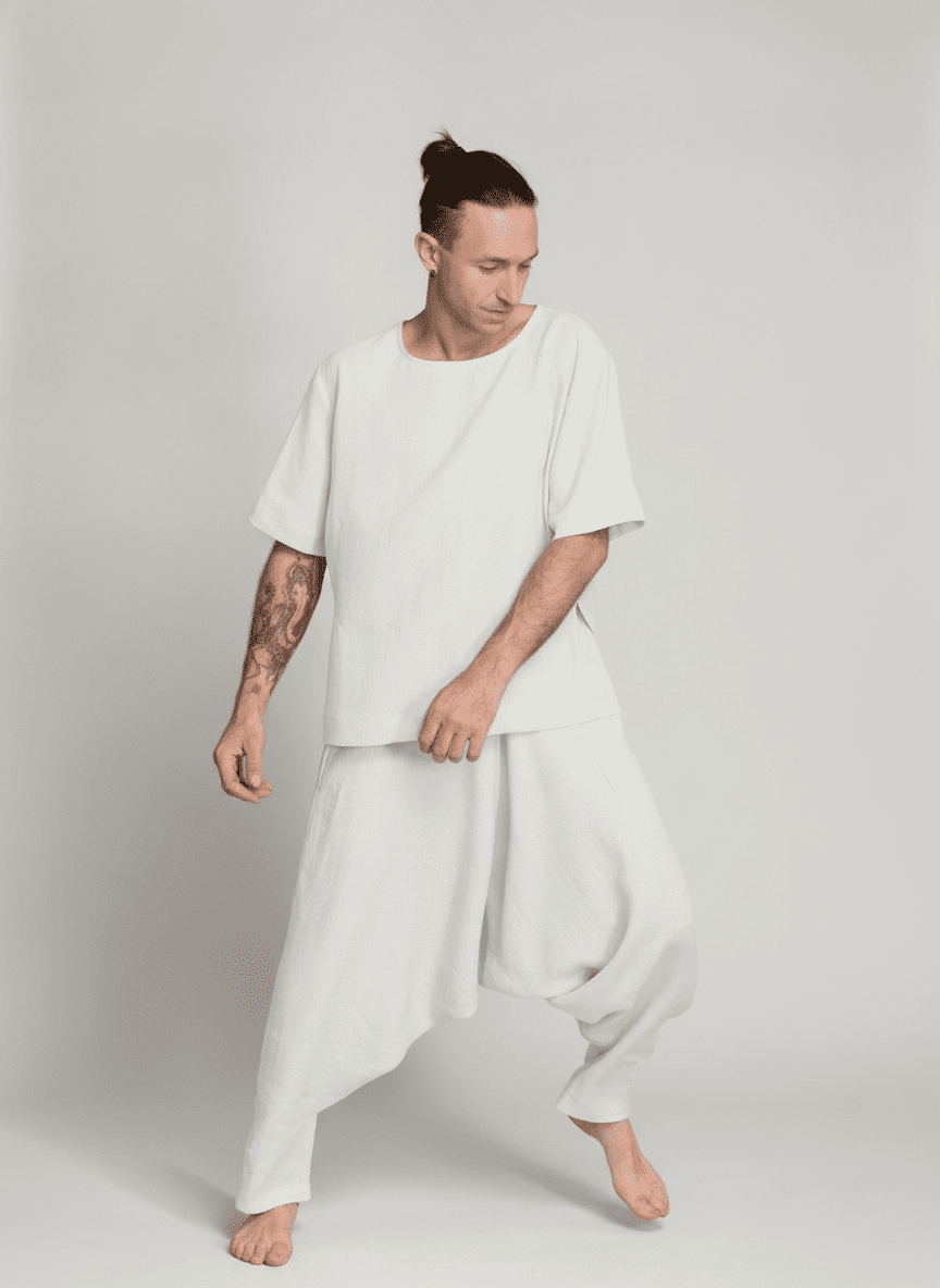 Lose Crotch Casual Pants