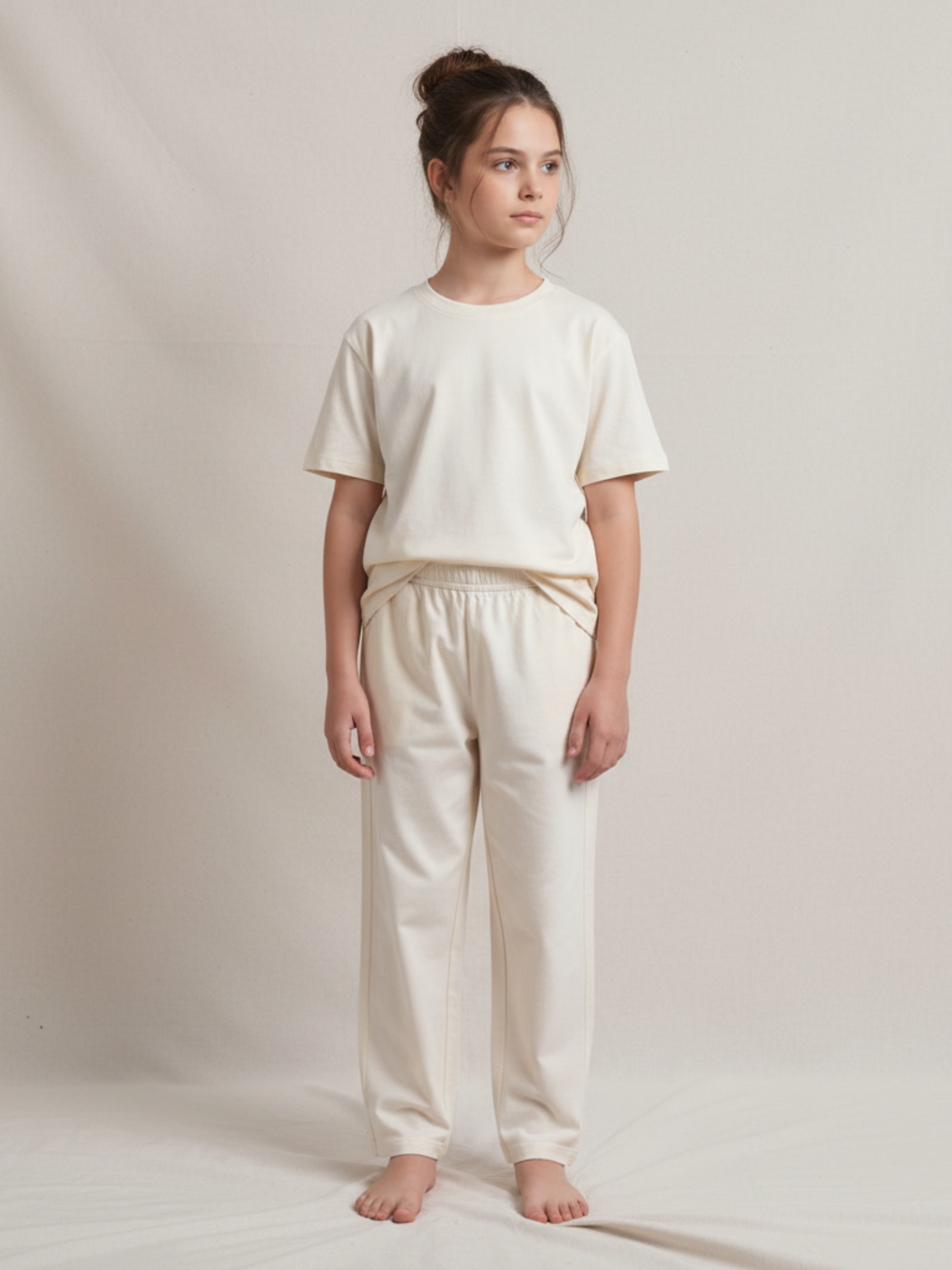 Kids Pants- Elastic Gathers