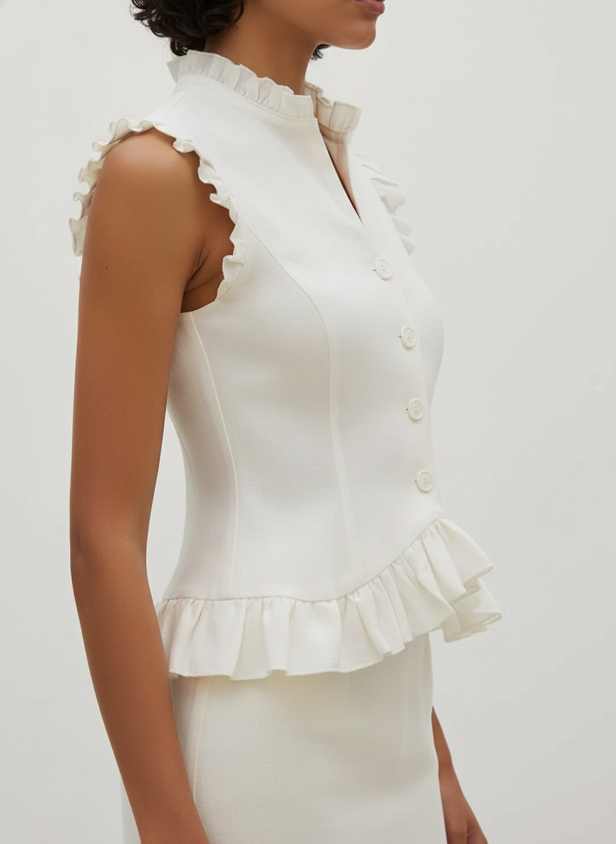Ruffled Elegant Top