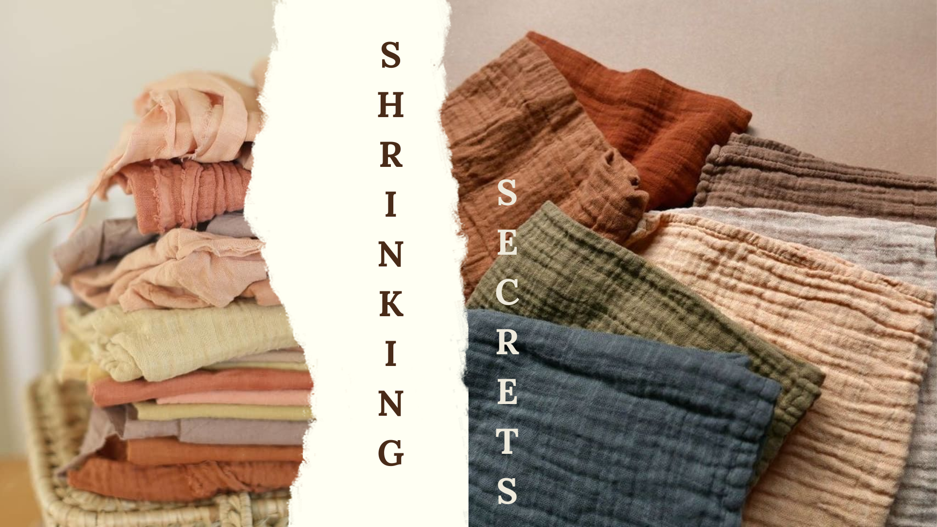 Guide to accommodate for fabric shrinkage