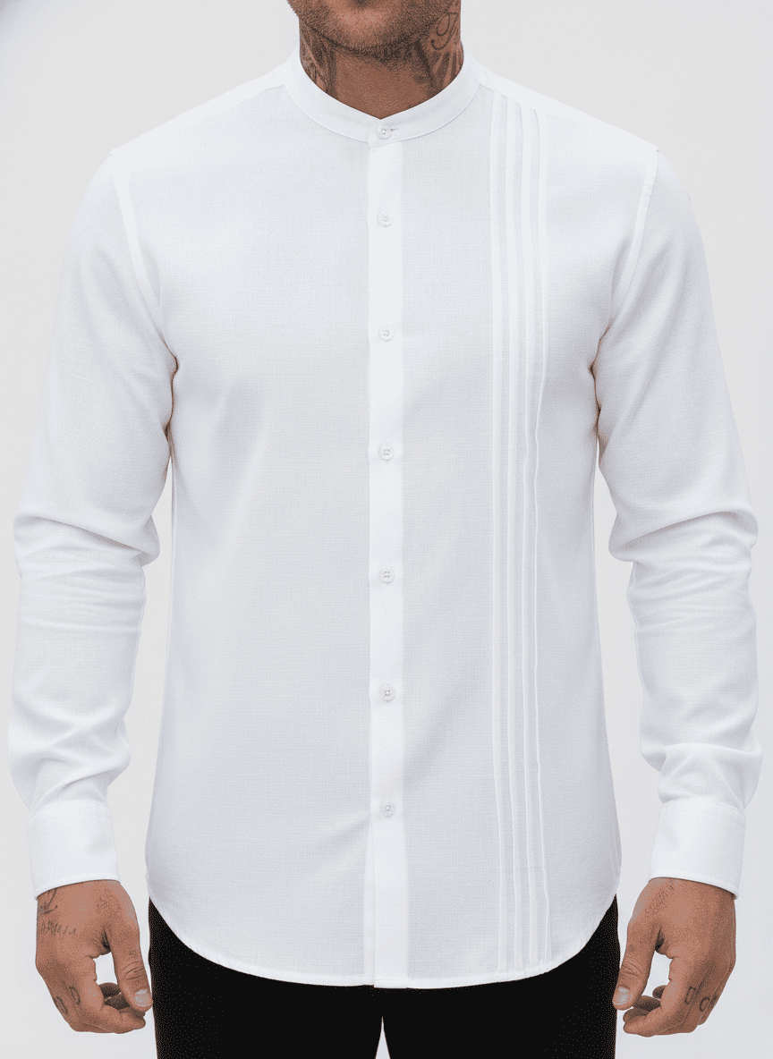 Tucks on One Side Shirt