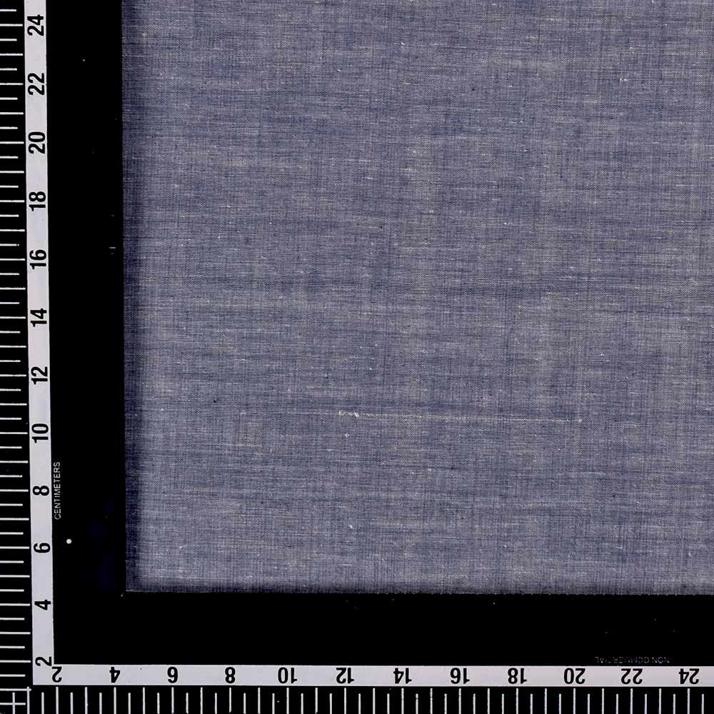 PLAIN GREY KHADI COTTON 62 GSM HANDWOVEN FABRIC