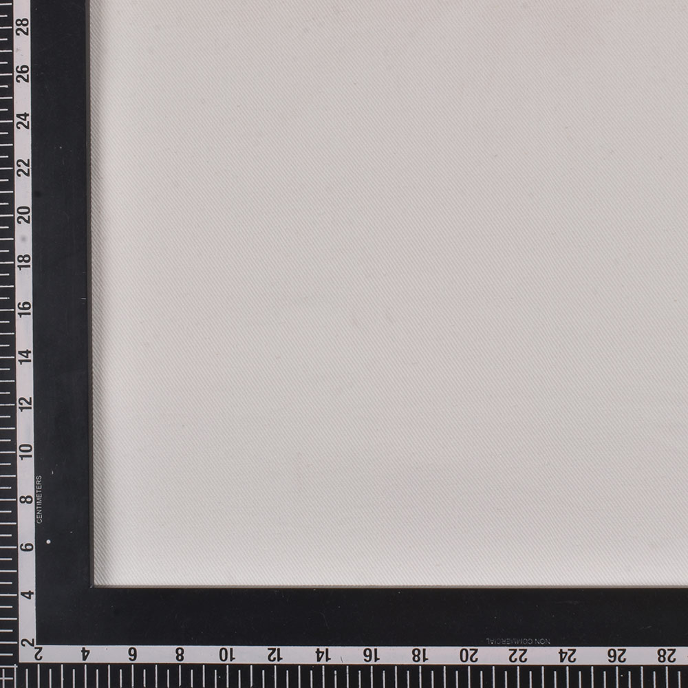 SOLID TWILL CALICO OFF WHITE KHADI COTTON 200 GSM HANDWOVEN FABRIC