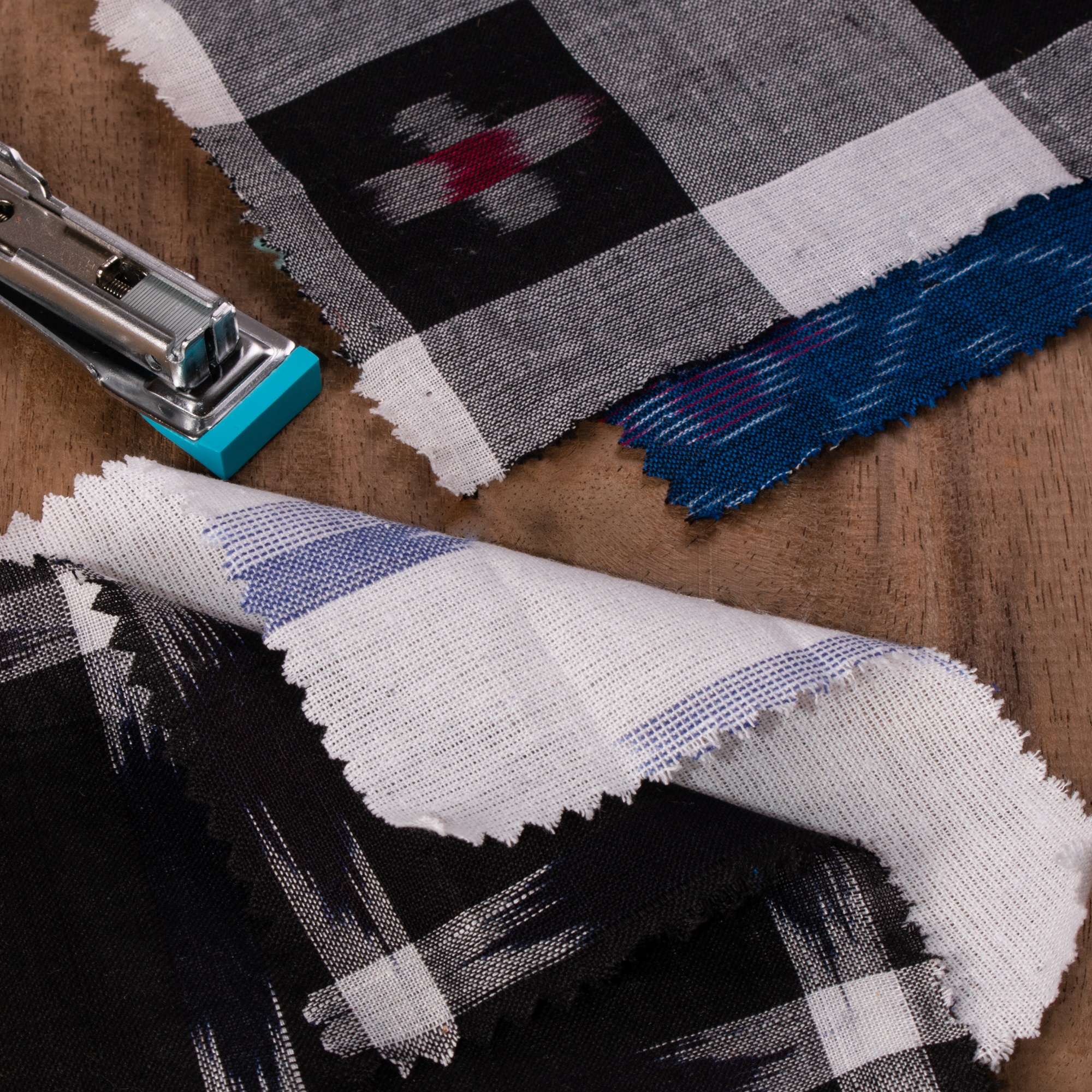 Ikkat Fabric Swatch