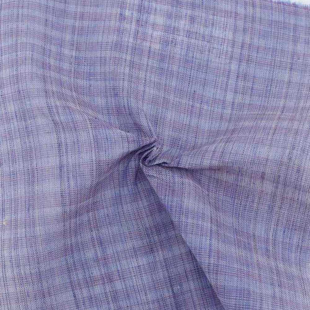 Stripe Lavender Pure Cotton 64 GSM Handwoven Fabric c9