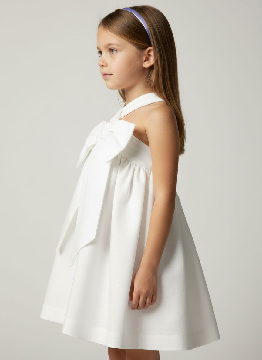 Big Bows & Dreams Kids Dress