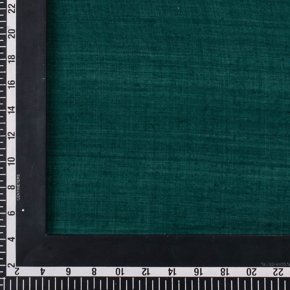 PLAIN GREEN PURE MATKA 110 GSM HANDWOVEN FABRIC A