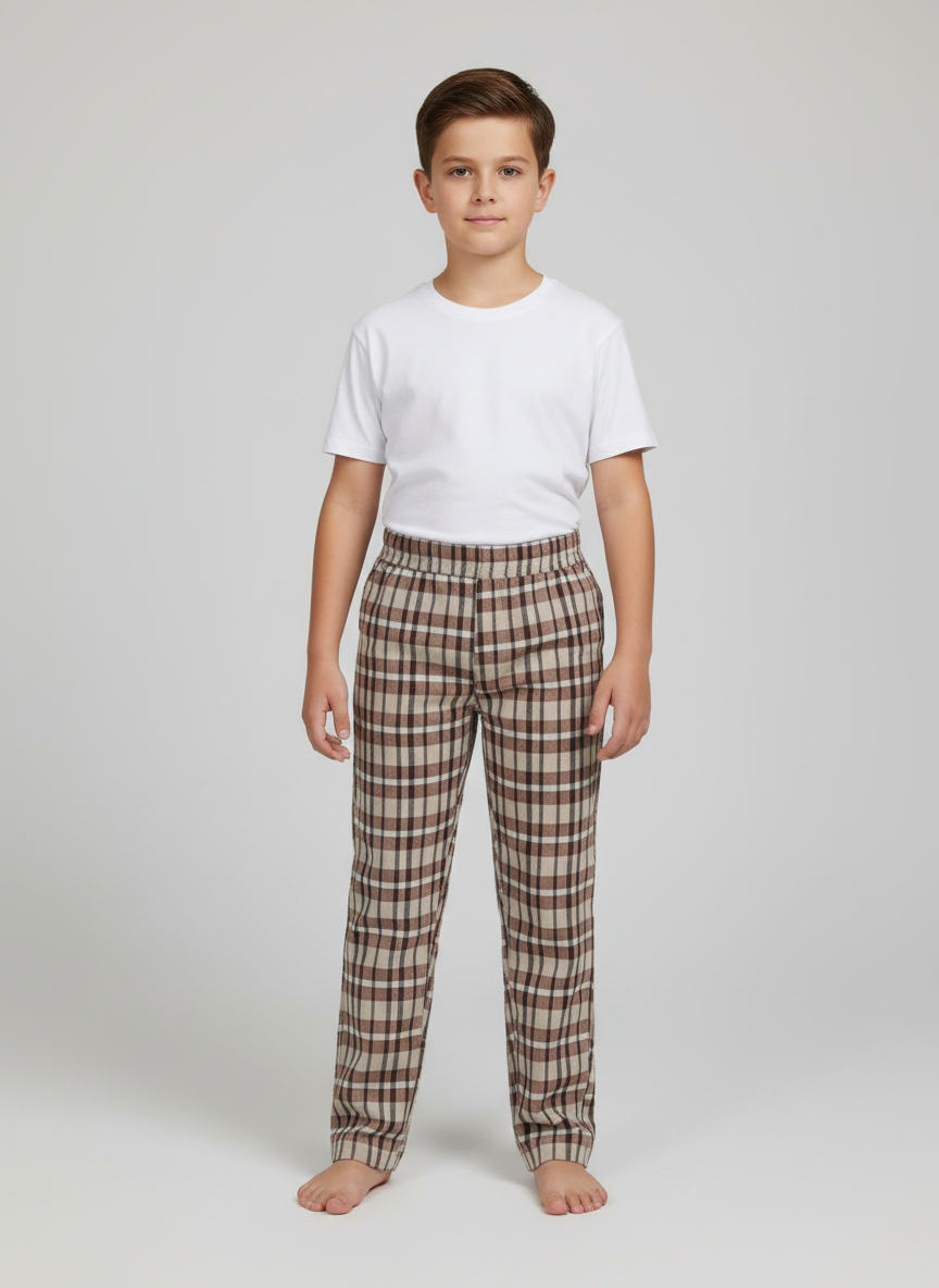 Kids Pants- Elastic Gathers