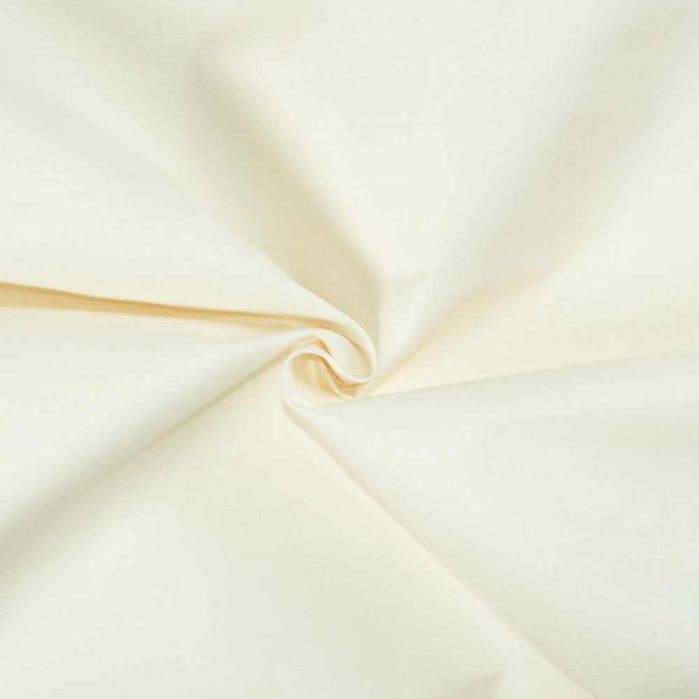 Plain Natural Pure Tussar Silk Chanderi 116 GSM Handwoven Fabric 21