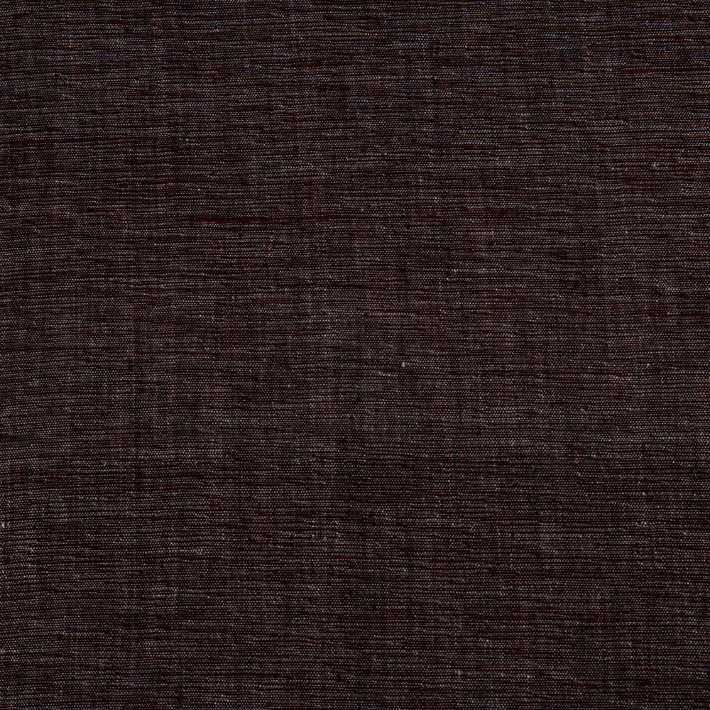 CHAMBRAY BLACK KHADI COTTON 158 GSM HANDWOVEN FABRIC