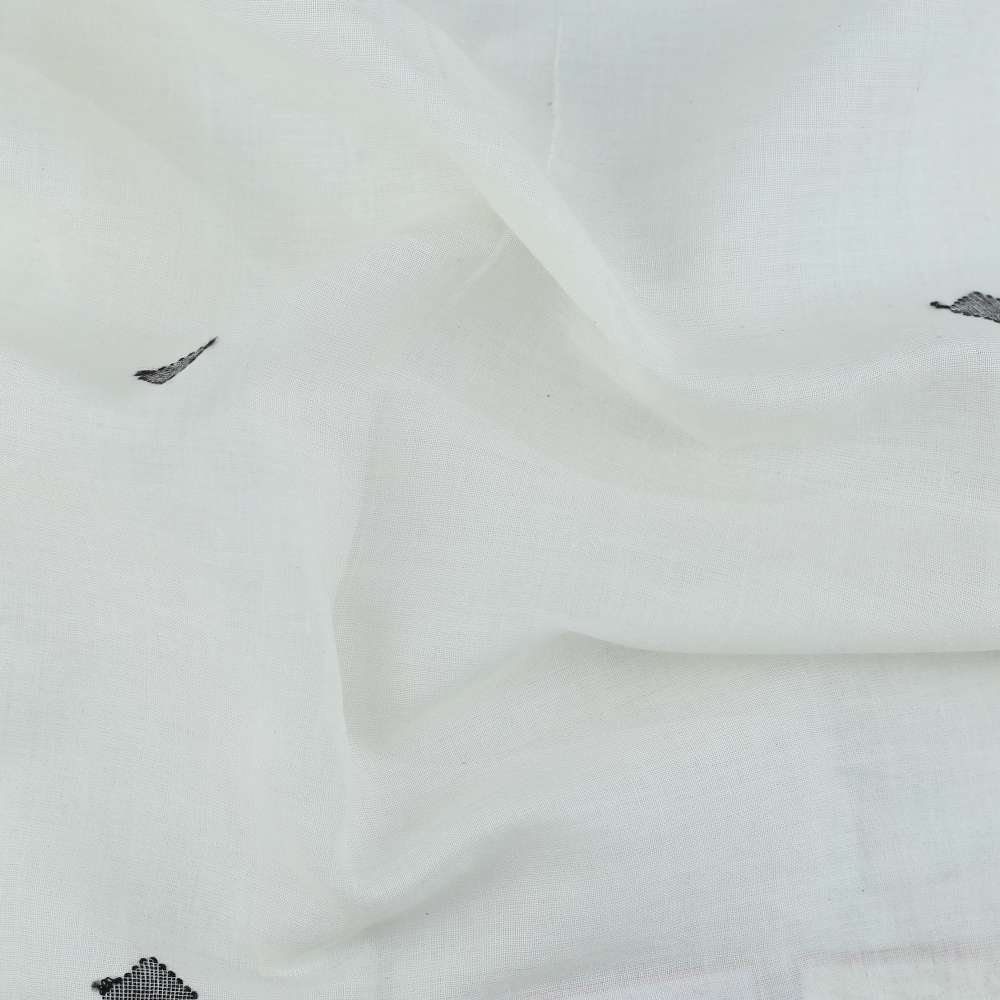 GEOMETRIC CREAM JAMDANI PURE COTTON 55 GSM FABRIC 68