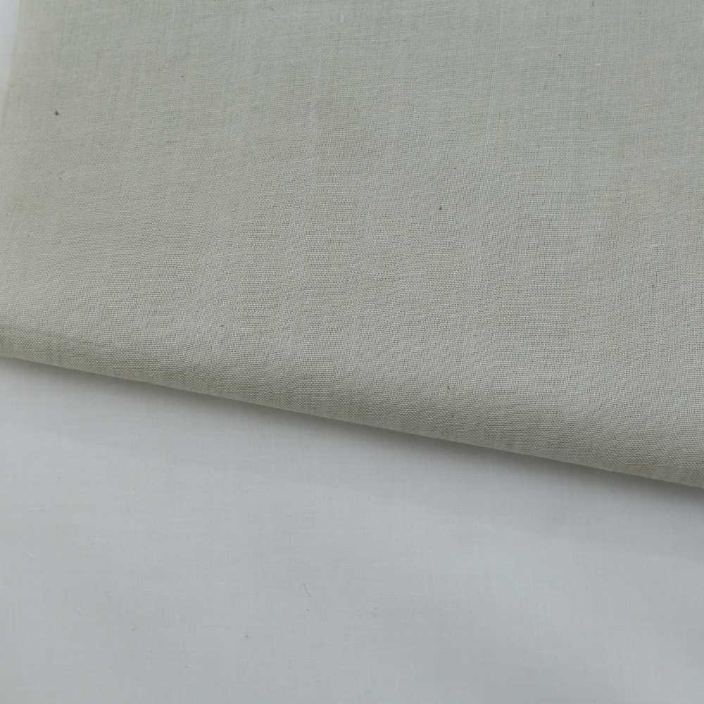 Plain Light Grey Pure Cotton 92 GSM Handwoven Fabric