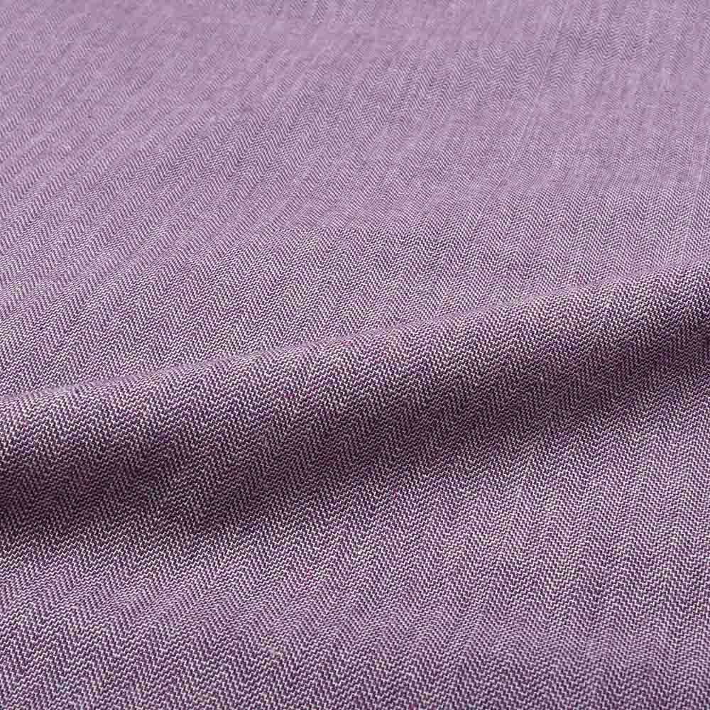 HERRINGBONE TWILL MAGENTA PURE COTTON 97 gsm HANDWOVEN FABRIC