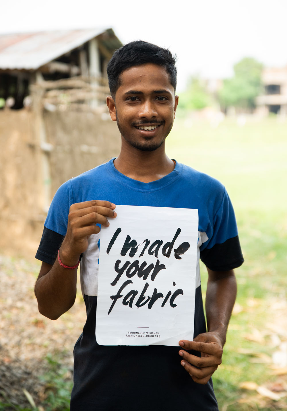 CHECK BROWN PURE COTTON 102 GSM HANDWOVEN FABRIC 343