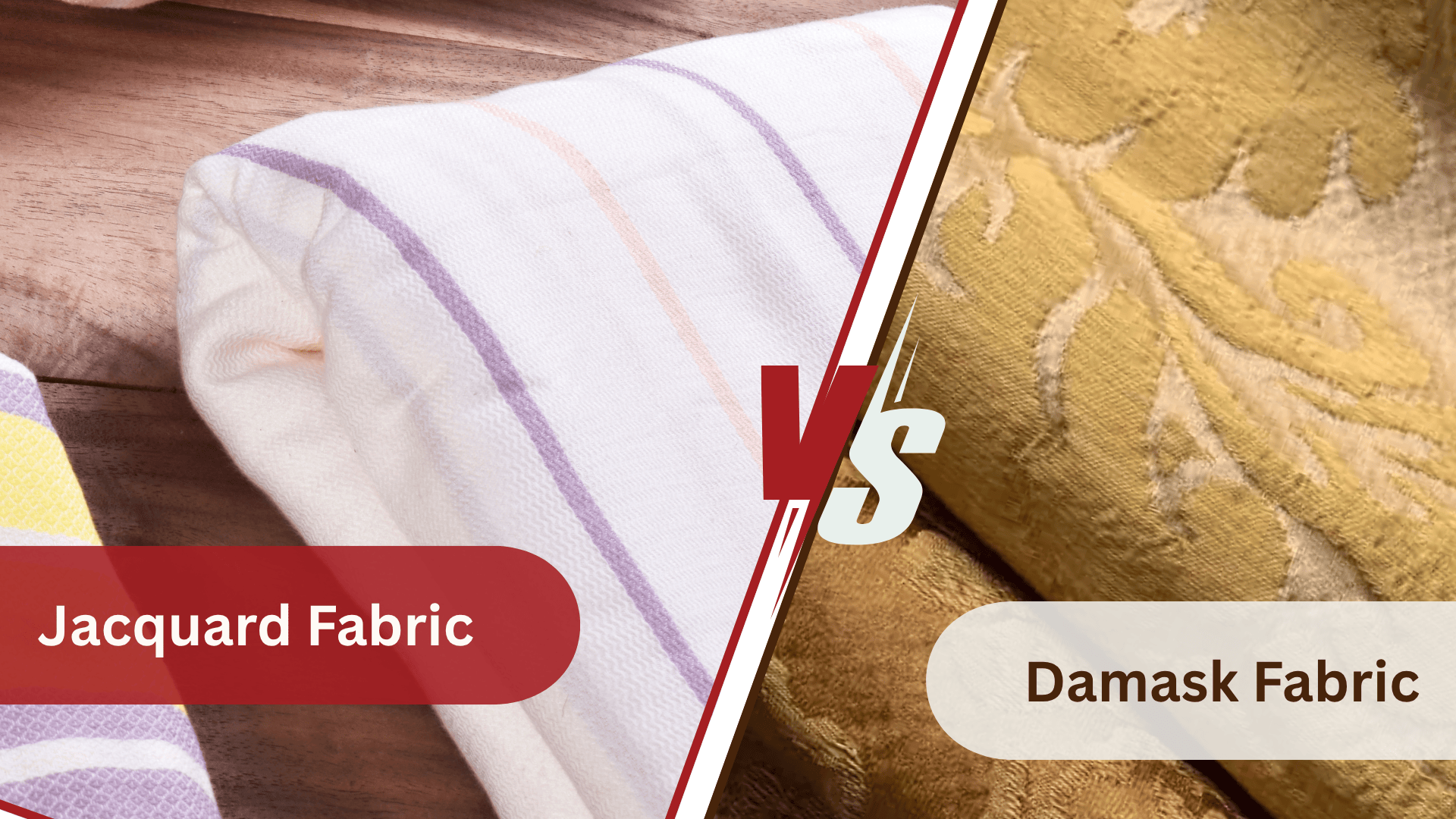 Damask vs Jacquard Fabric: What’s the Difference and Which One’s Right for You?