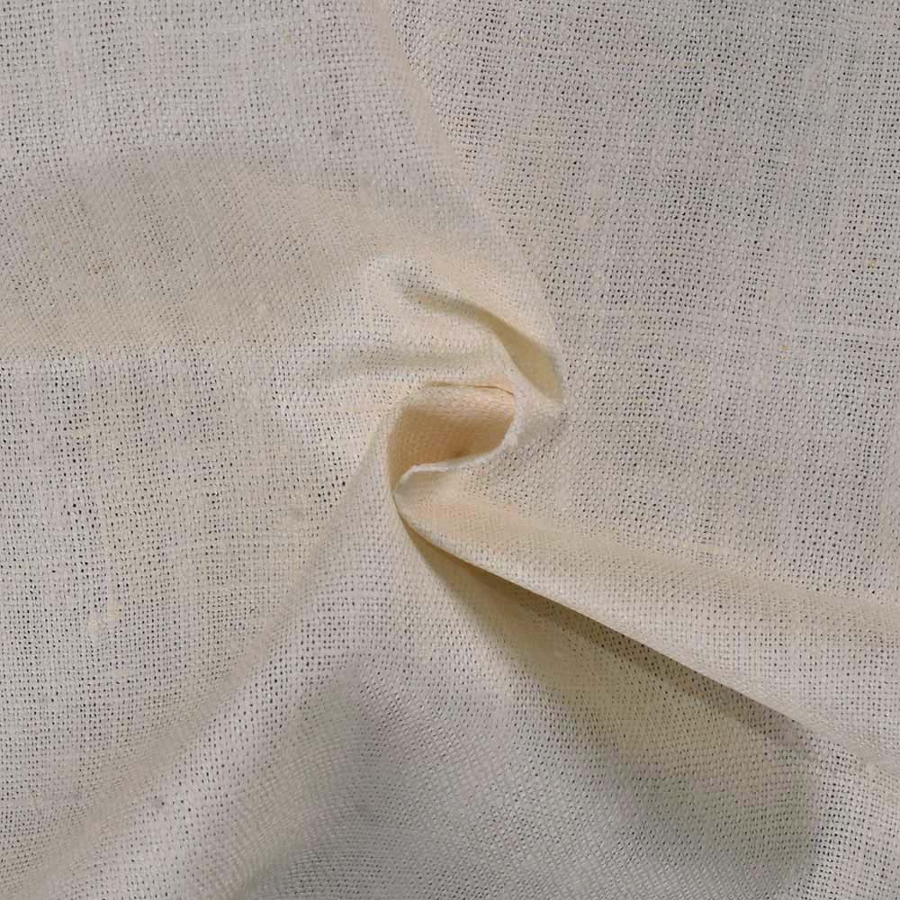 PLAIN NATURAL PURE MATKA SILK 145 GSM HANDWOVEN FABRIC